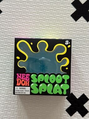 NeeDoh Sploot Splat Squishy Fidget Toy Blue NWT